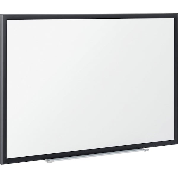 Magnetic Dry-Erase Board, 2'x1-1/2', Black Aluminum Frame